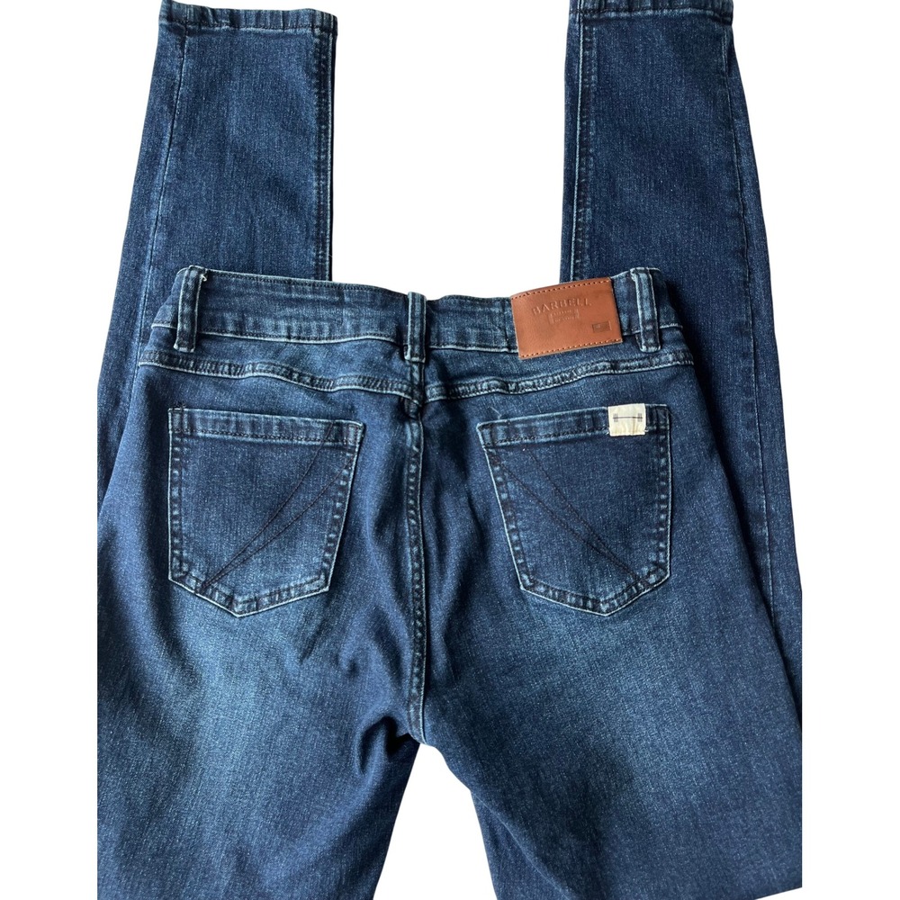 Barbell Apparel Womens Blue Wash Skinny Jeans Size 26 Stretch Denim‎ 26x32